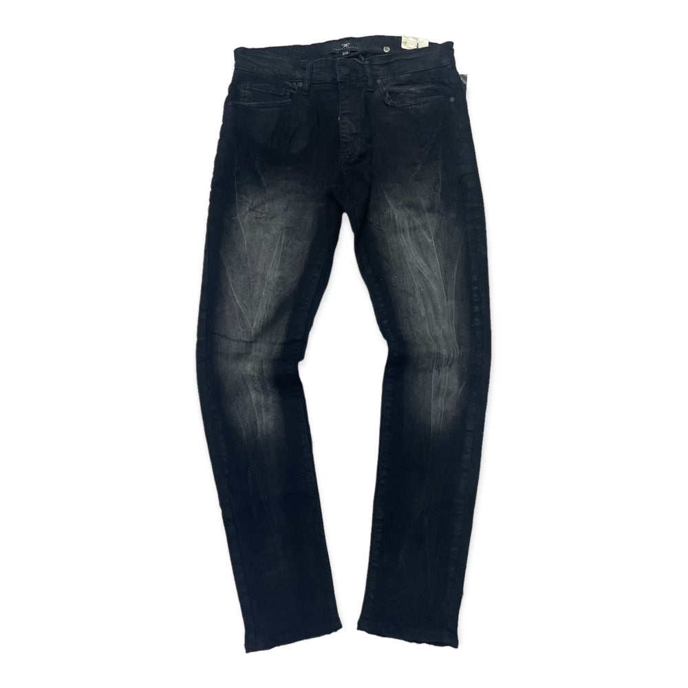 Jordan Craig slim waxed finish  jeans black  js1104