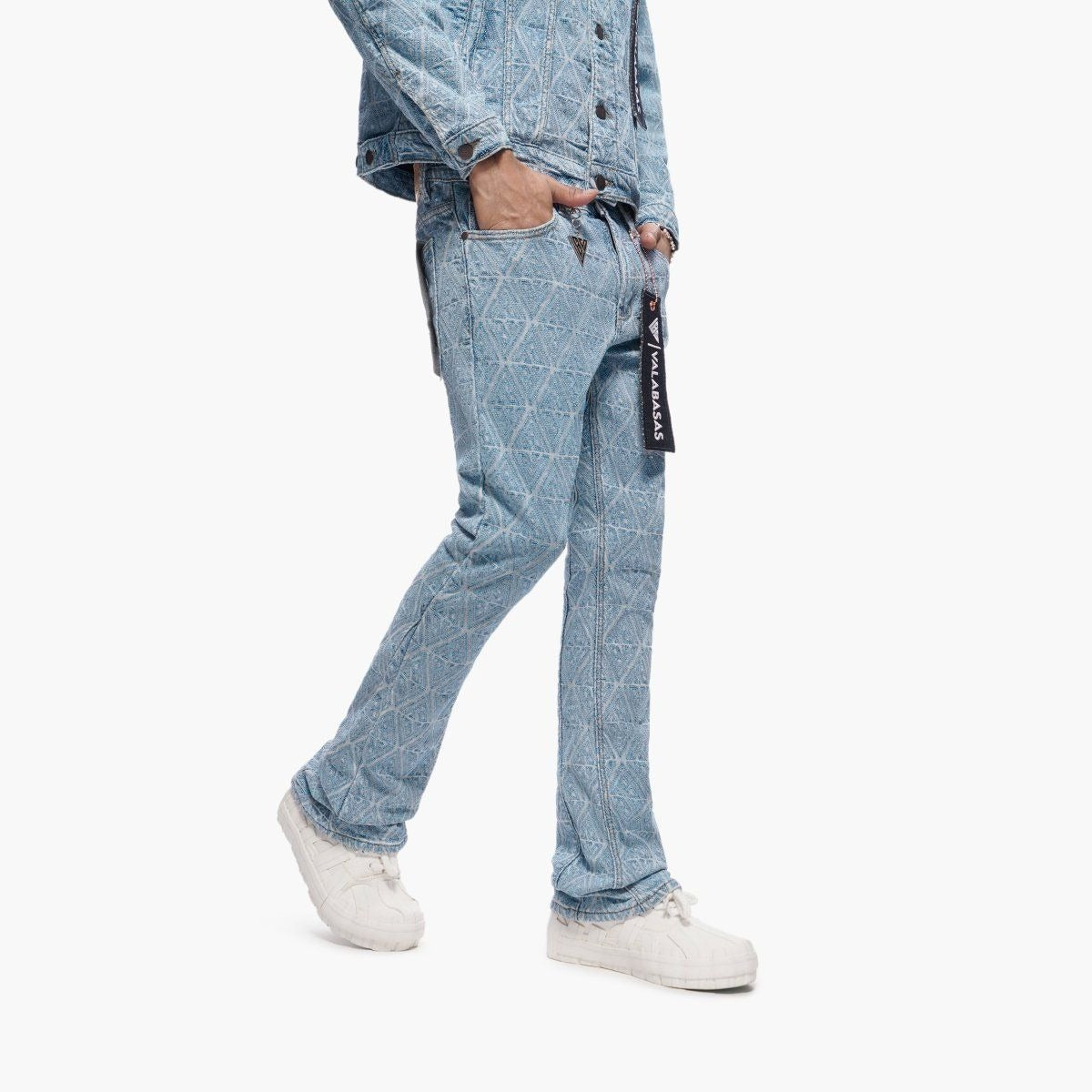Valabasas - Lockjaw Stacked Denim - Light Blue - 1096