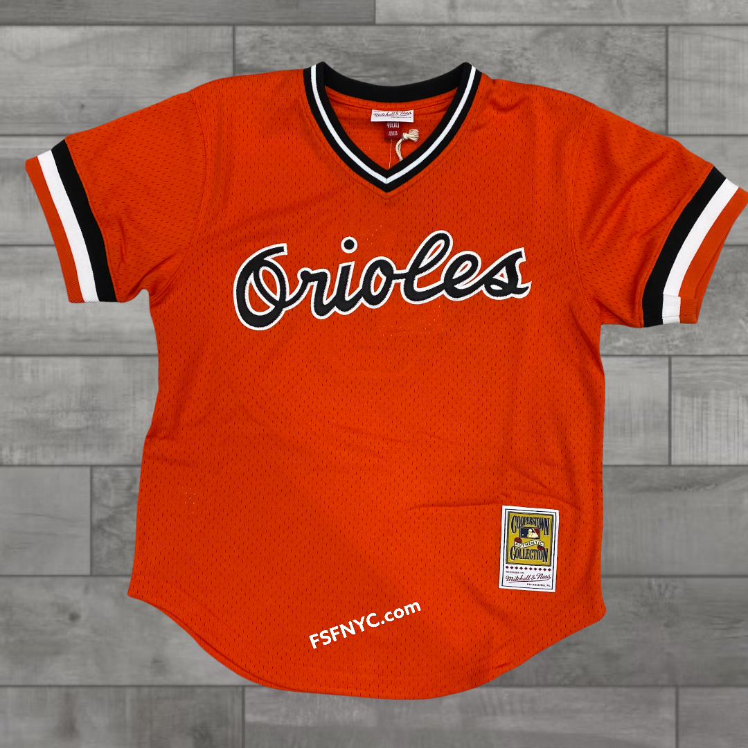 Mitchell&Ness MLB Jersey Baltimore Orioles Orange zi