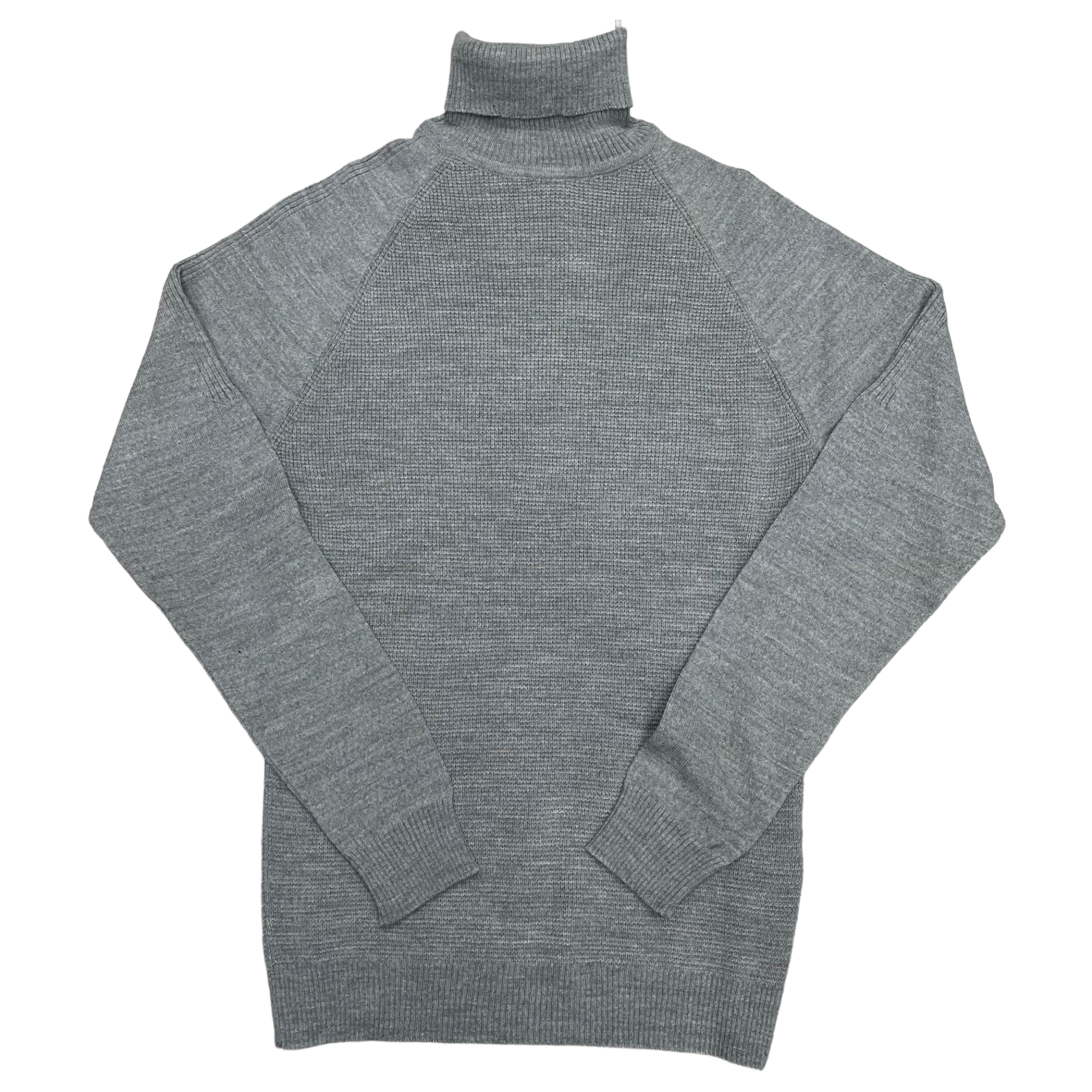 Ceca wafer Turtle Neck Sweater   Grey 6835