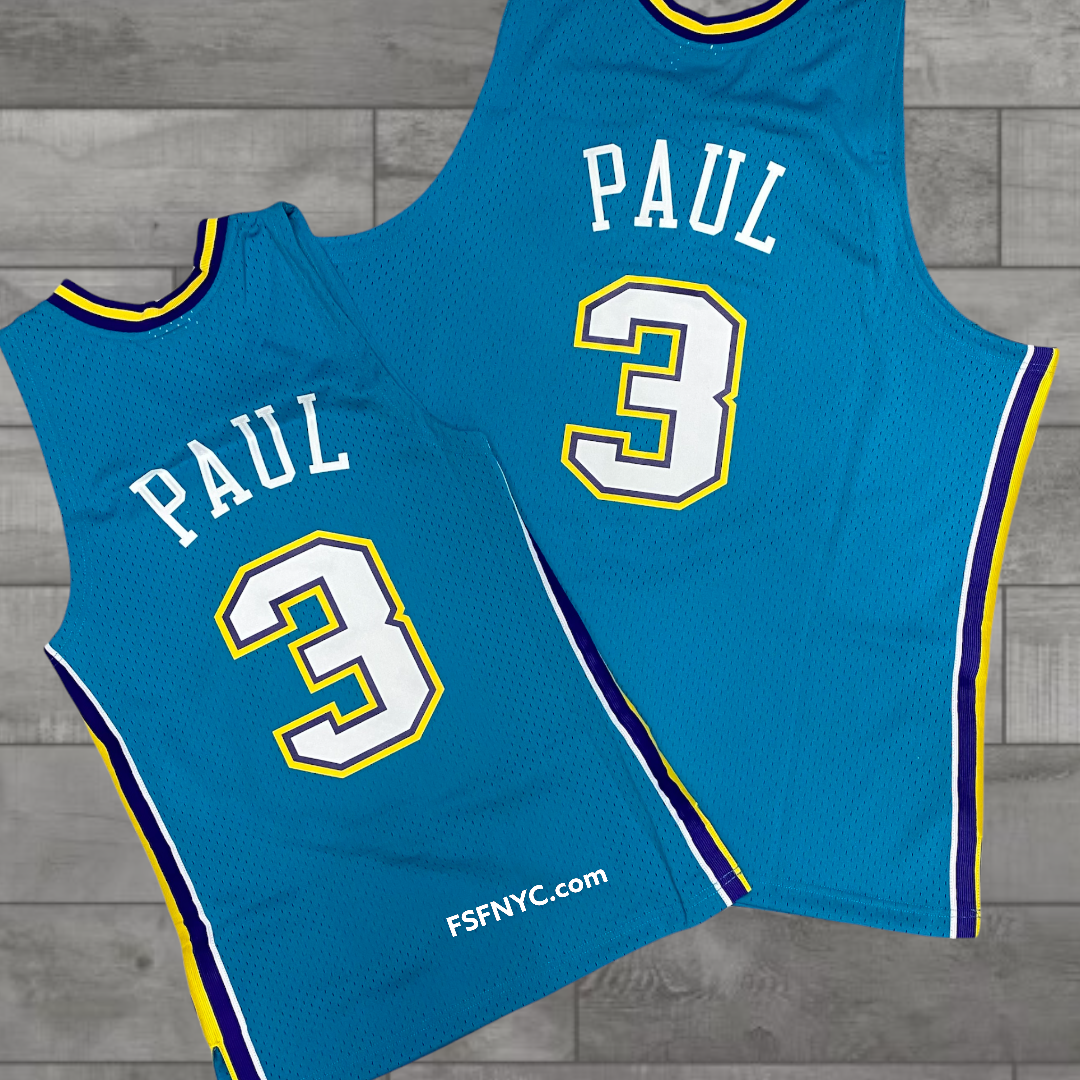 Mitchell&Ness NBA Swingman Jersey Hornets C.Paul Teal zi