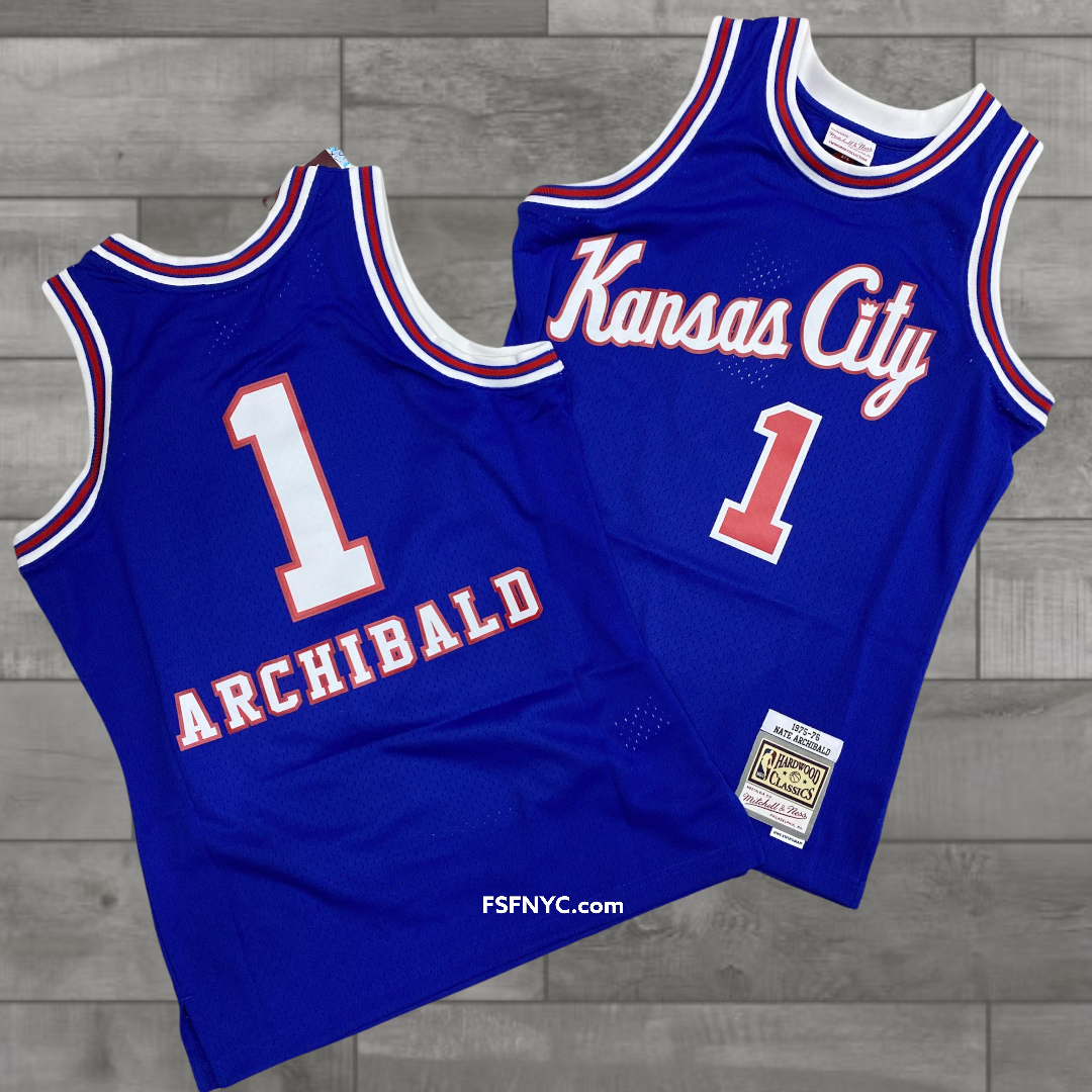 Mitchell&Ness NBA Swingman Jersey Kansas City N.Archibald Royal zi