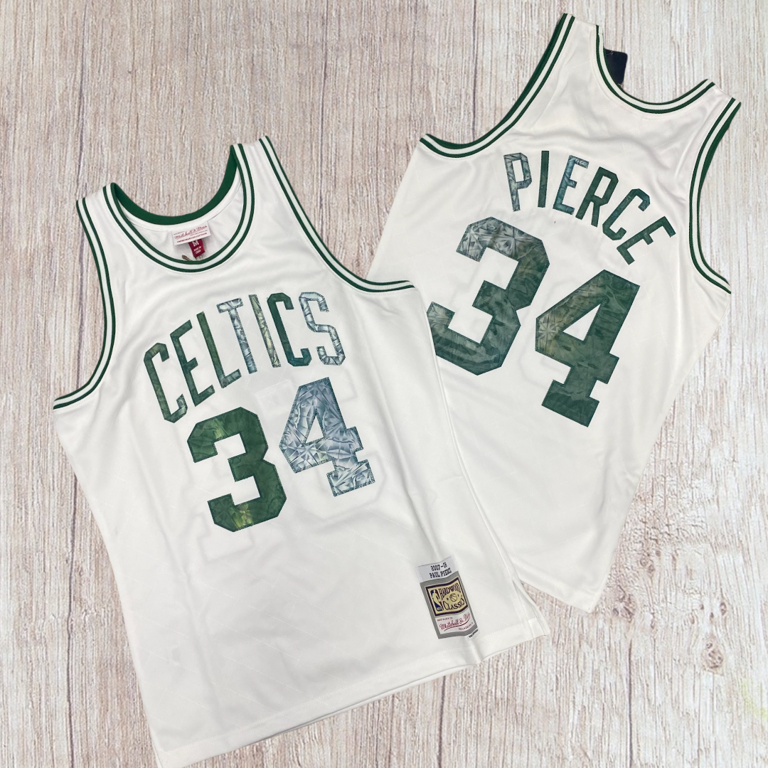 Mitchell&Ness Hologram 75h Anniversary Celtics P.Pierce White zi