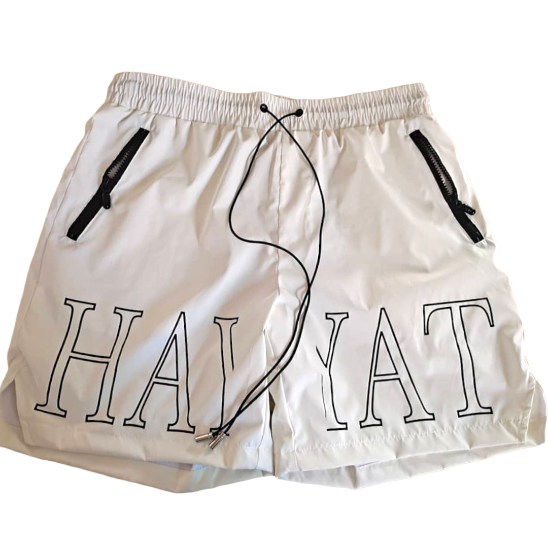 FSF Hayat Nylon shorts White ss